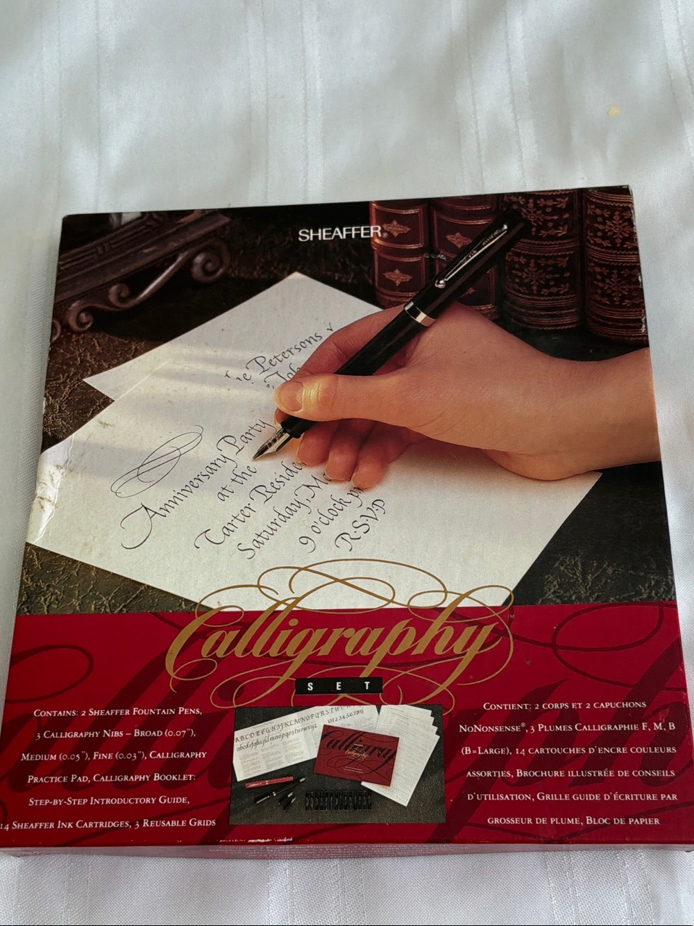 Sheaffer Calligraphy Set - Black and Red